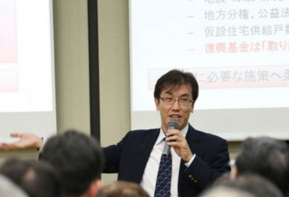 一般財団法人ダイバーシティ研究所代表理事、復興庁復興推進参与の田村太郎さん