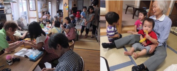 「また明日」は子どもからお年寄りまでが集う場、毎日、新しい出会いと交流が